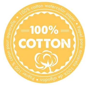 Fluid 100 Watercolor Paper - Premium 300 lb Cotton 10 Sheets