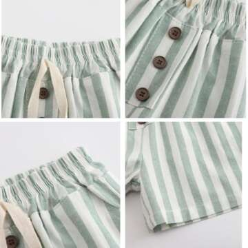 Lightweight Ashmyova Boys Shorts for Summer Fun