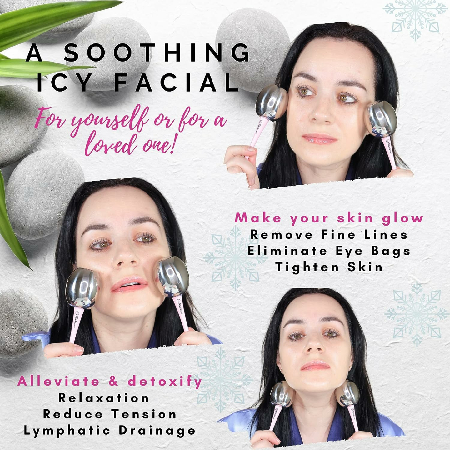 RADIANCE Ice Globes – Professional Cryo Facial Tool