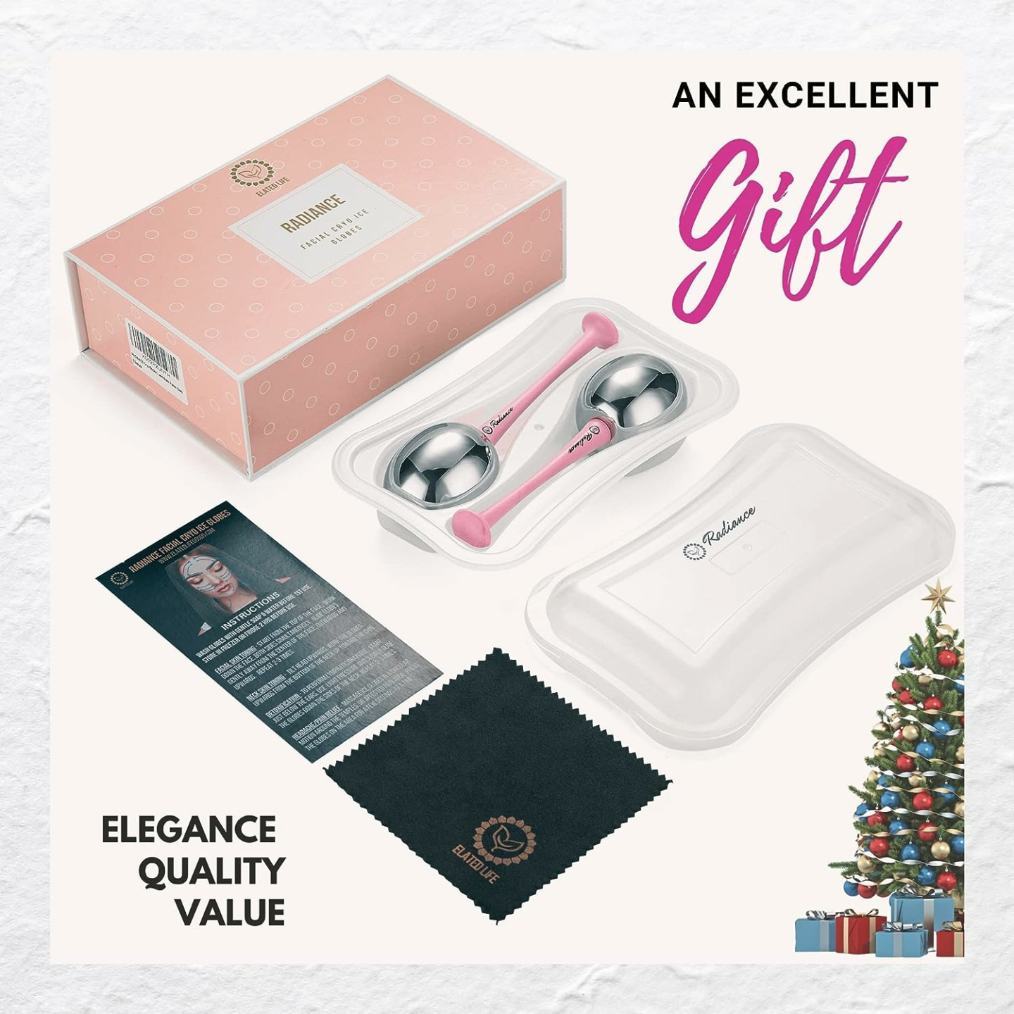 RADIANCE Ice Globes – Professional Cryo Facial Tool