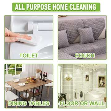 Air Jungles Extra Large Cleaning Wipes for Home and Car