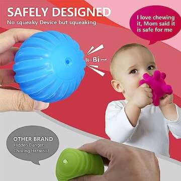Montessori Baby Sensory Balls for Infant Development