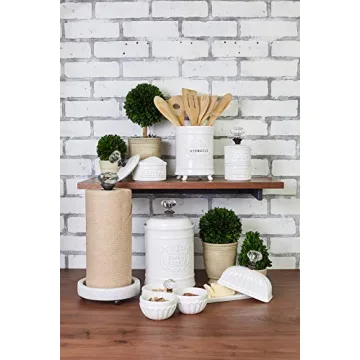 Mud Pie Elegant Door Knob Butter Dish for Every Kitchen