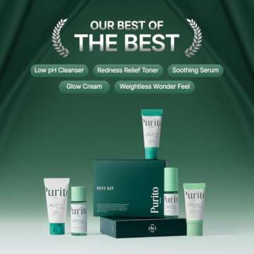 PURITO SEOUL Best Kit - Compact Skincare for All Skin Types