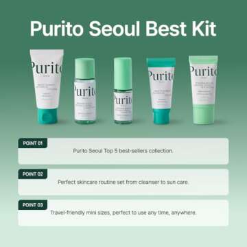 PURITO SEOUL Best Kit - Compact Skincare for All Skin Types