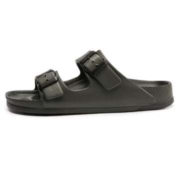 FUNKYMONKEY Women's Comfort Slides for Summer Wear