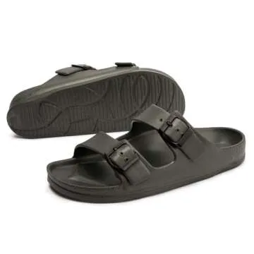 FUNKYMONKEY Women's Comfort Slides for Summer Wear