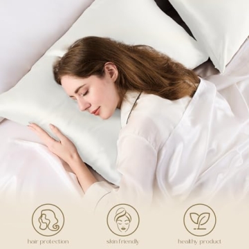 ZIMASILK Pure Mulberry Silk Pillowcase for Hair and Skin Health