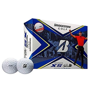 Bridgestone Golf Tour B XS - Tiger Woods Edition, Premium White Golf Ball