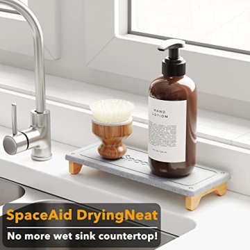 SpaceAid DryingNeat Sink Organizer for Efficient Kitchen Storage