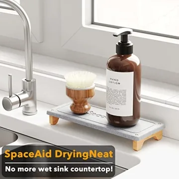 SpaceAid DryingNeat Sink Organizer for Efficient Kitchen Storage