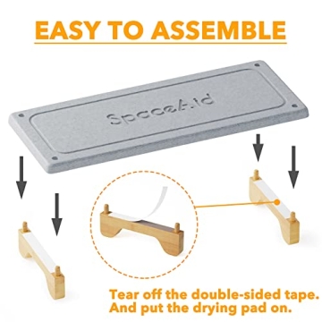 SpaceAid DryingNeat Sink Organizer for Efficient Kitchen Storage