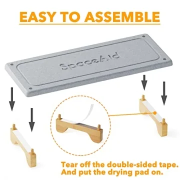 SpaceAid DryingNeat Sink Organizer for Efficient Kitchen Storage