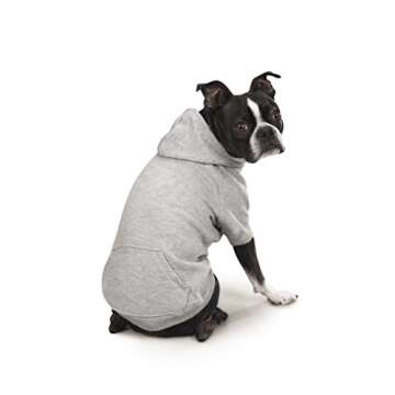 Stylish Zack & Zoey Basic Hoodie for Dogs - 8" X-Small