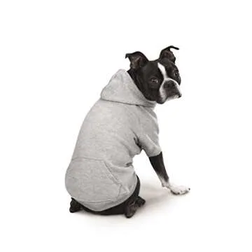Stylish Zack & Zoey Basic Hoodie for Dogs - 8" X-Small