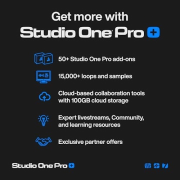 Studio One Pro 7 Upgrade License from Any Previous Version or Edition of Pro or Artist — Stem Separation, Splice Integration, Integrated Launcher, Virtual Instruments, Loops, & Samples Included