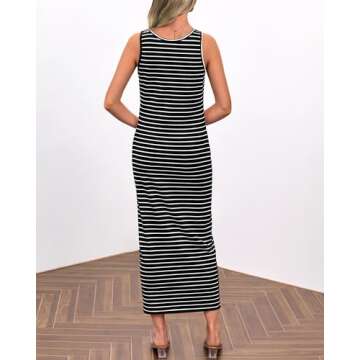 NOLLSOM Stylish Sleeveless Summer Dresses for Women