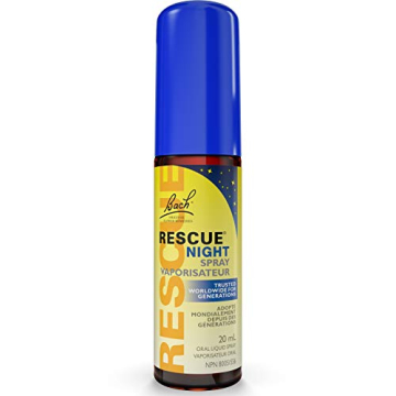 BACH Rescue Night Spray - Natural Sleep Aid, 20 ML
