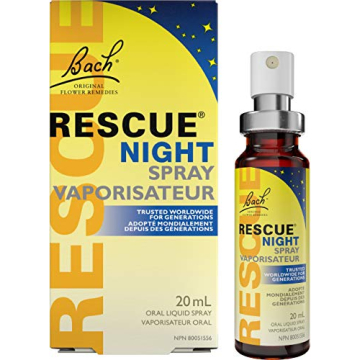 BACH Rescue Night Spray - Natural Sleep Aid, 20 ML