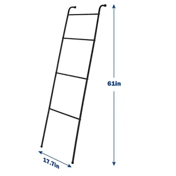 Stylish Blanket Ladder Decorative Towel Rack for Home