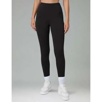 Colorfulkoala Women's Dreamlux High Waisted Workout Leggings - 28" Inseam Full Length Yoga Pants