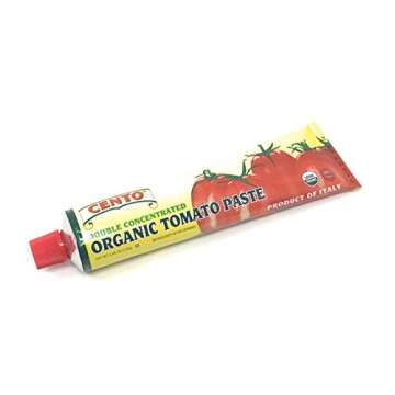 Cento Double Concentrated ORGANIC Tomato Paste - 2/ 4.56 oz tubes