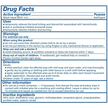 Tucks Medicated Cooling Pads for Hemorrhoidal Relief