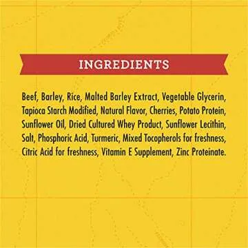 Zuke's Mini Naturals Dog Training Treats, Beef Recipe, Soft Mini Dog Treats with Vitamins & Minerals, Made for All Breed Sizes (Beef, 6 Ounce (Pack of 3))