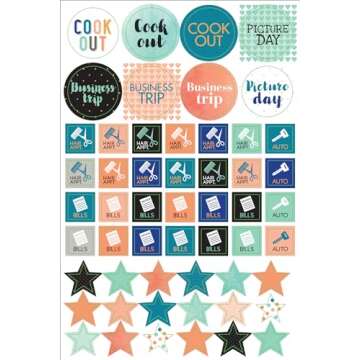 Essentials Mom's Planner Stickers (Set of 575 Stickers)