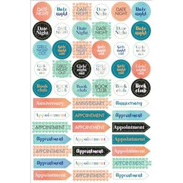 Essentials Mom's Planner Stickers (Set of 575 Stickers)