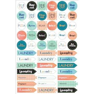 Essentials Mom's Planner Stickers (Set of 575 Stickers)