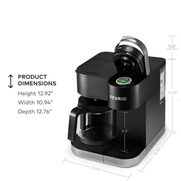 Keurig K-Duo Coffee Maker for K Cups & Carafes
