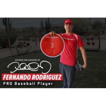 PowerNet Pitch Perfect Targets, Softball & Baseball Throwing Trainer for Baseball Net, Outdoor Training Equipment to Increase Pitching & Throwing Accuracy, Pitching Targets Only