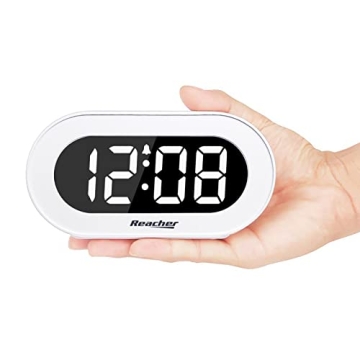 Adjustable REACHER LED Alarm Clock with Snooze & Dimmer