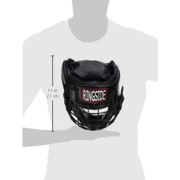Ringside Safety Cage Boxing Headgear with Full Face Large