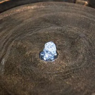 Xbrand Round Polyresin Water Fountain with LED Light