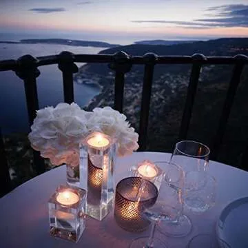 Clear Candle Holders for Table Centerpiece Dining Room Modern Silver Holder Tealight Set of 3 Coffee Decorations Living Ideas Bathroom Fireplace Decor Accessories