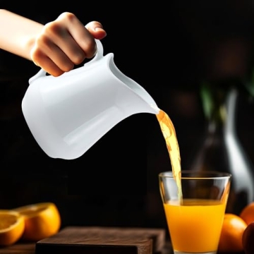 Elegant HIC Kitchen Creamer Pitcher - 16-Ounce Porcelain