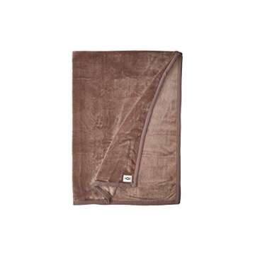 UGG Unisex-Adult's Duffield Throw II Blanket - Cozy Stormy Grey Comfort