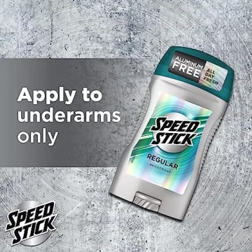 Speed Stick Men's Deodorant 4 Pack for All-Day Freshness
