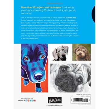 Art Studio: Dogs - 50+ Projects for Drawing and Painting