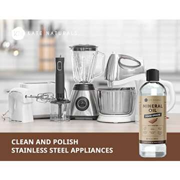 Revive Wooden Utensils with Kate Naturals Mineral Oil