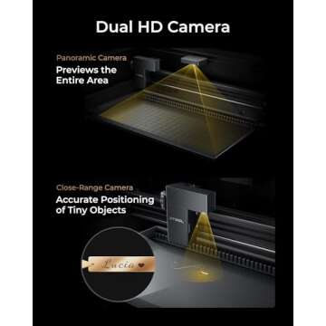 xTool P2S 55W CO2 Laser Cutter for Versatile Engraving