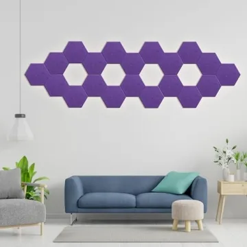 Hexagonal Acoustic Panels - Stylish Noise Reduction Solution