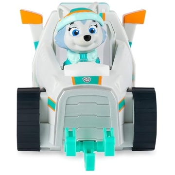 Paw Patrol Everest Snow Plow Vehicle with Collectible Figure