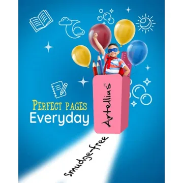 Pink Erasers Pack of 100, Smudge Free & Durable