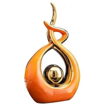 Norrclp Abstract Art Ceramic Statue for Home Decor
