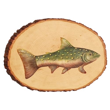 Basswood Round Plaque for Creative Woodburning Projects