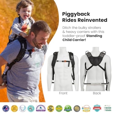 Piggyback Scout Toddler Carrier Backpack for Adventures