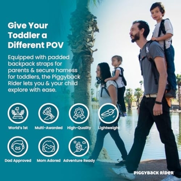 Piggyback Scout Toddler Carrier Backpack for Adventures